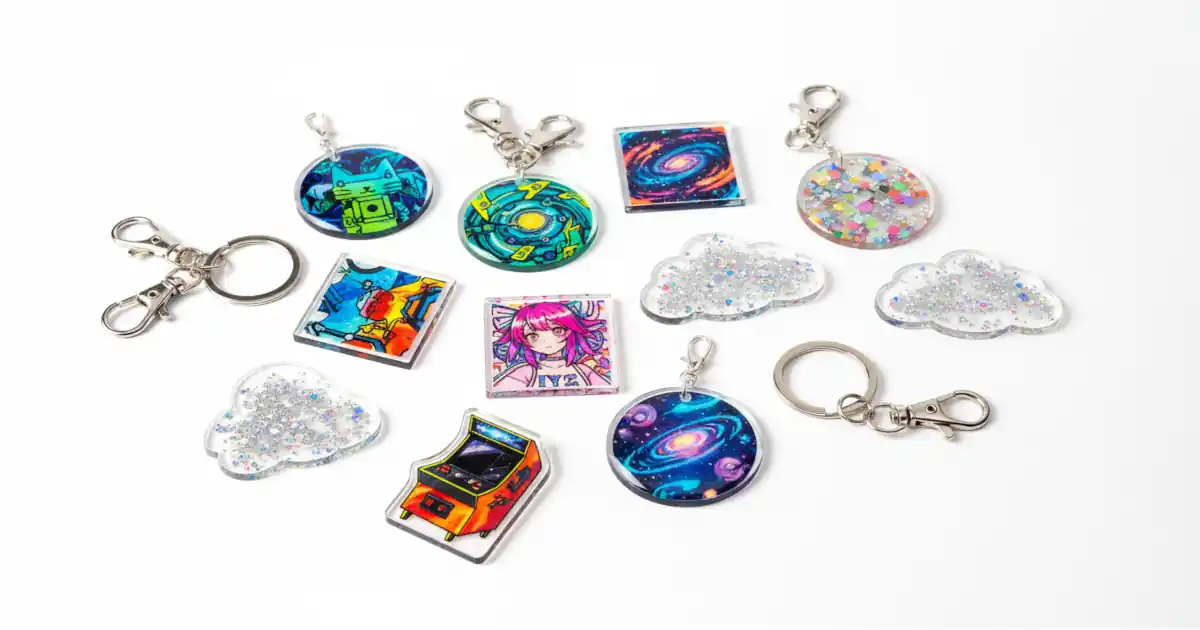 Best Design Tips for Custom Clear Acrylic Keychains