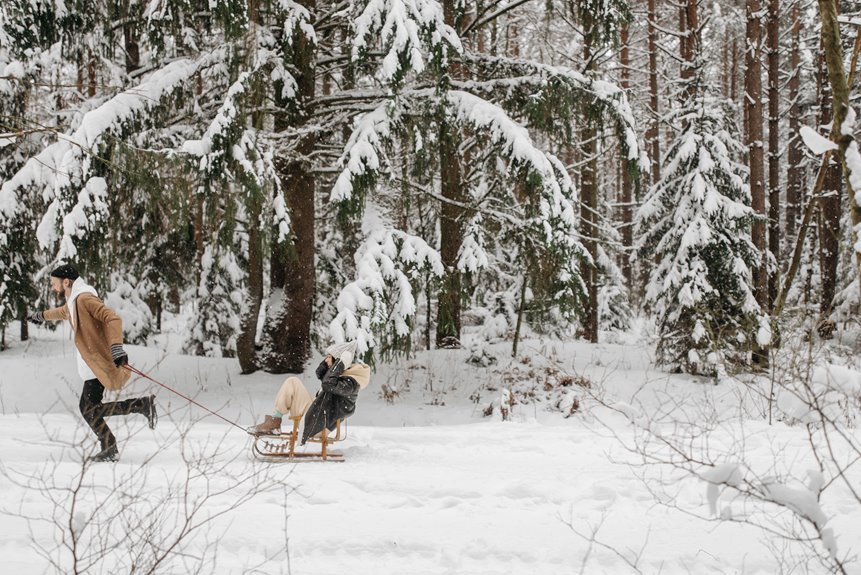 winter adventure escapes await
